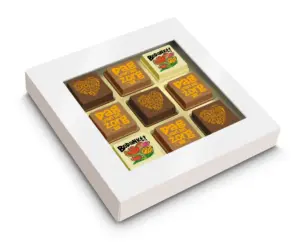Dag van de zorg pralines 9 stuks